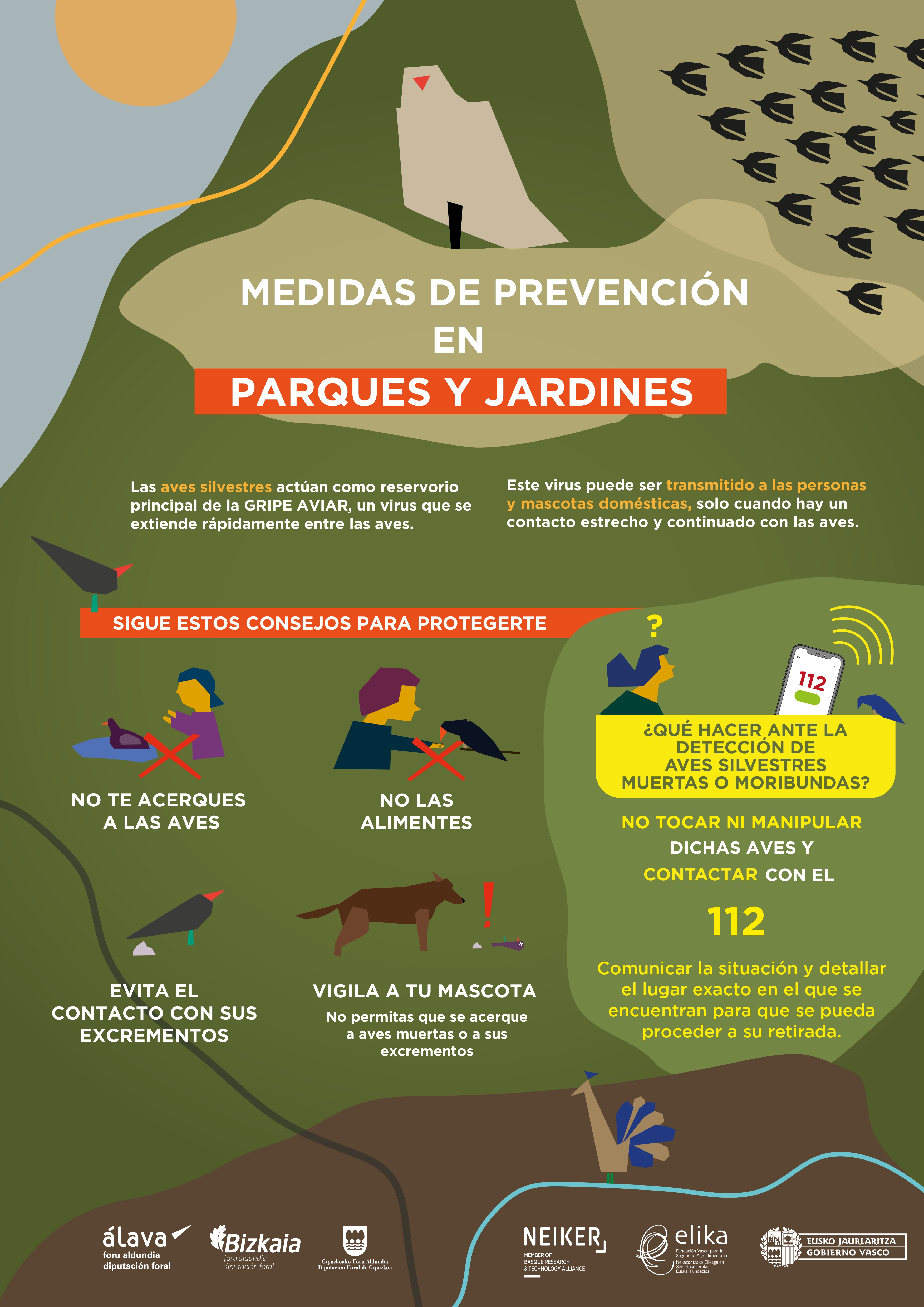 Recomendaciones para evitar la gripe aviar