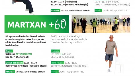 A partir del 6 de julio vuelve la estrategia MuittuLezo adaptada a los nuevos tiempos