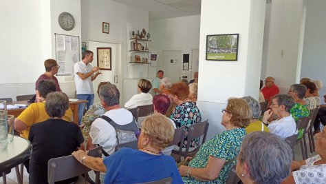 Mikel Arruti eta Miren Ormazabal, Aiton Bordako erabiltzaileekin