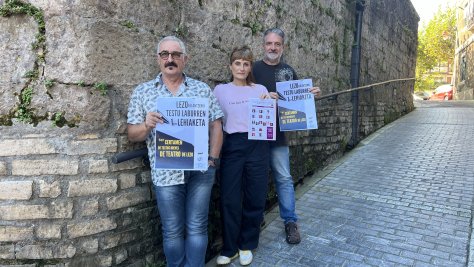 La final del Certamen de Textos Breves de Teatro, el sábado en Lezo  