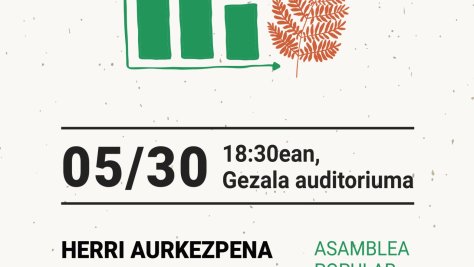 ENERGIA ETA KLIMA ALDAKETAREN AURREAN JARDUNALDIAK ANTOLATU DIRA