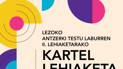 Lezoko Antzerki Testu Laburren II. Lehiaketarako Kartel lehiaketa