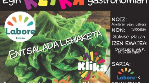 Egin KLIKA gastronomiari - 21. KORRIKA