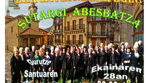 Sutargi abesbatzaren kurtso bukaerako kontzertua