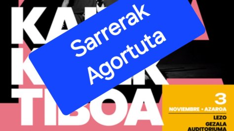 Sarrerak Agortuta