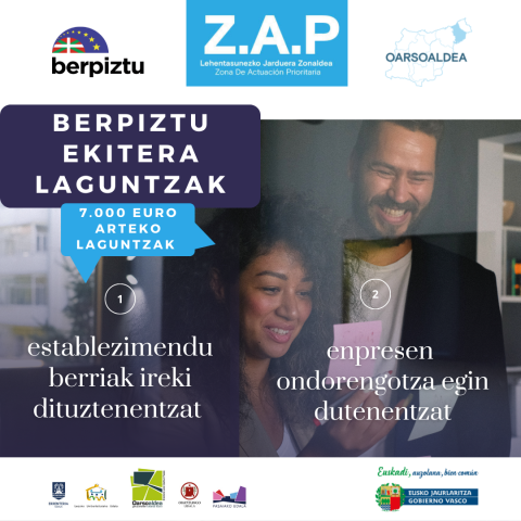 "Berpiztu Ekitera" laguntzak