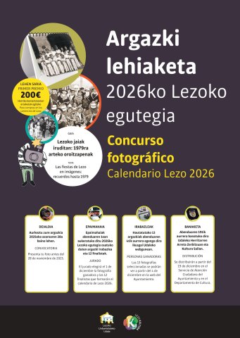 EGUTEGIRAKO ARGAZKI LEHIAKETA 2025