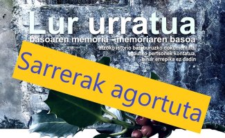 Lur Urratua. Sarrerak agortuta