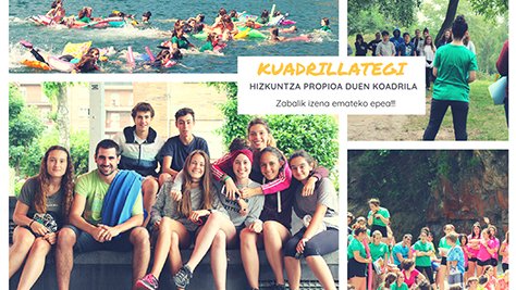 Kuadrillategi, zabalik izen-emate epea