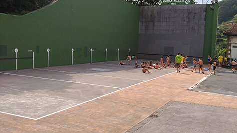 Goiko Plaza frontoia