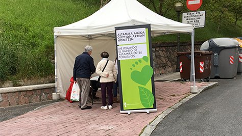 Altamira hobetzeko parte hartze prozesuko informazio karpa gaur