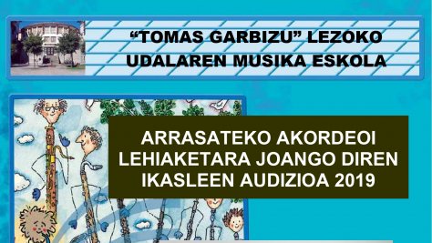 Akordeoi ikasleen audizioa azaroaren 29an