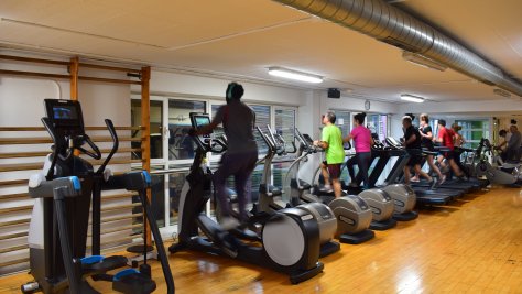 El polideportivo antes de la pandemia