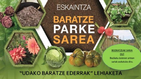 Ekogunea organiza el concurso "las huertas más bonitas del verano"