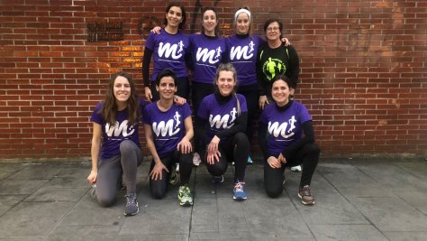 Las corredoras de Lezo preparadas para la Lilaton