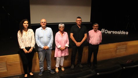 Loreto Osa, Fernando Nebreda, Izaskun Gomez, Jesus Mari Martiarena y Jexux Leonet