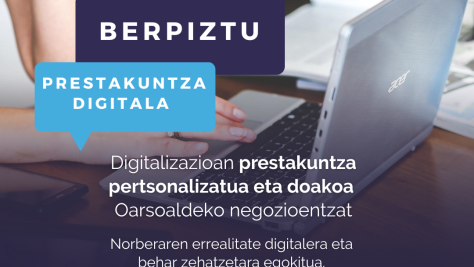 Berpiztu prestakuntza digitala