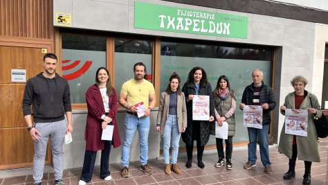 "Euskaraz, osasuntsu!" ekimena aurkeztu da Lezon