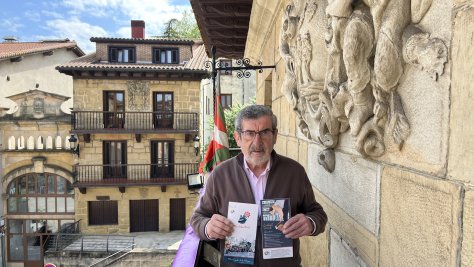 Presentación de los Pentecostés y las Euskal Jaiak 2023. Jesús Mari Martiarena, alcalde de Lezo
