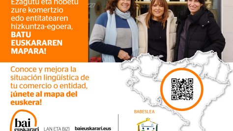 Únete al mapa del euskera