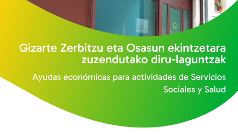 Gizarte zerbitzuetako diru-laguntzak