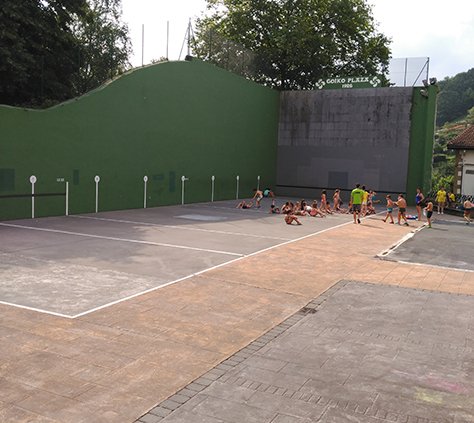 Goiko Plaza frontoia