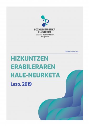 Euskararen kale erabilera neurketa