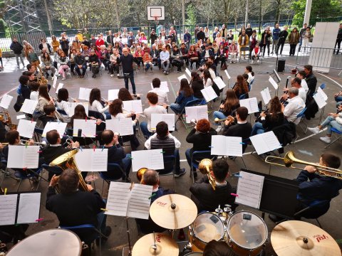 La Banda de la Escuela de Música ofrecerá un concierto en Orio  