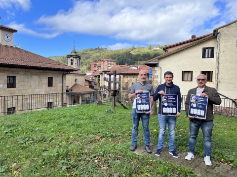 Iker Salaberria, Mikel Arruti eta Xanti Val