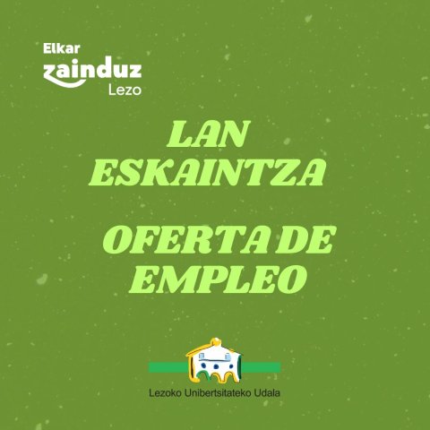 Varias ofertas de trabajo