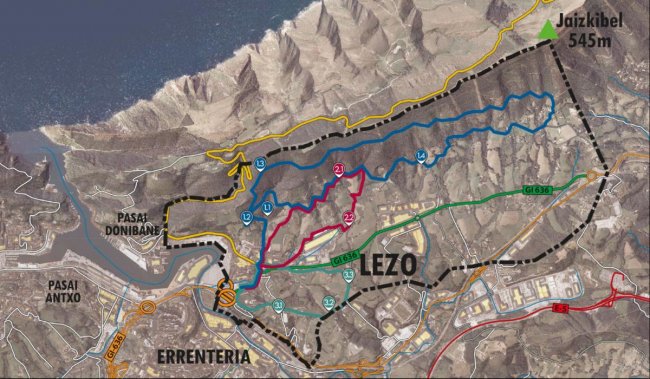 Ibilbidearen mapa